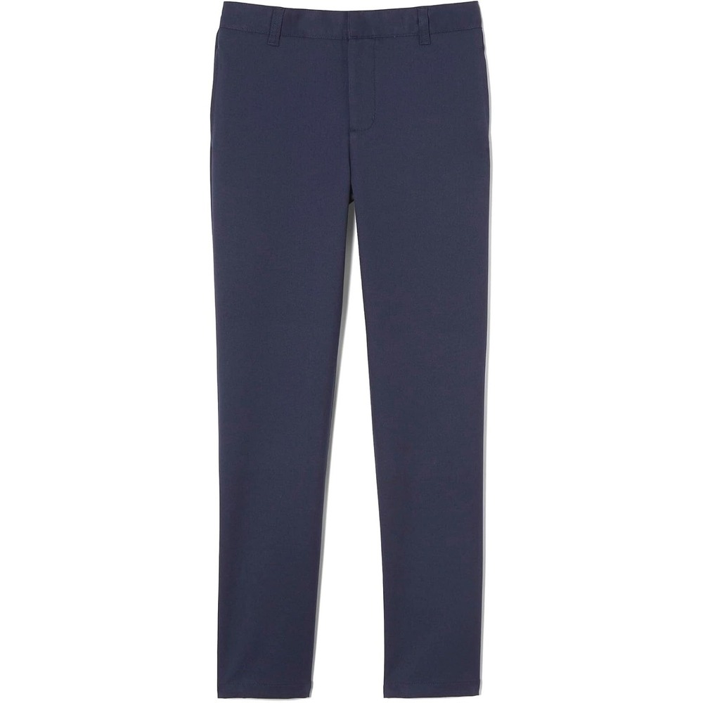 French Toast Boys Straight Leg Adjustable Waist Dress Pants - Navy Blue - Size 7